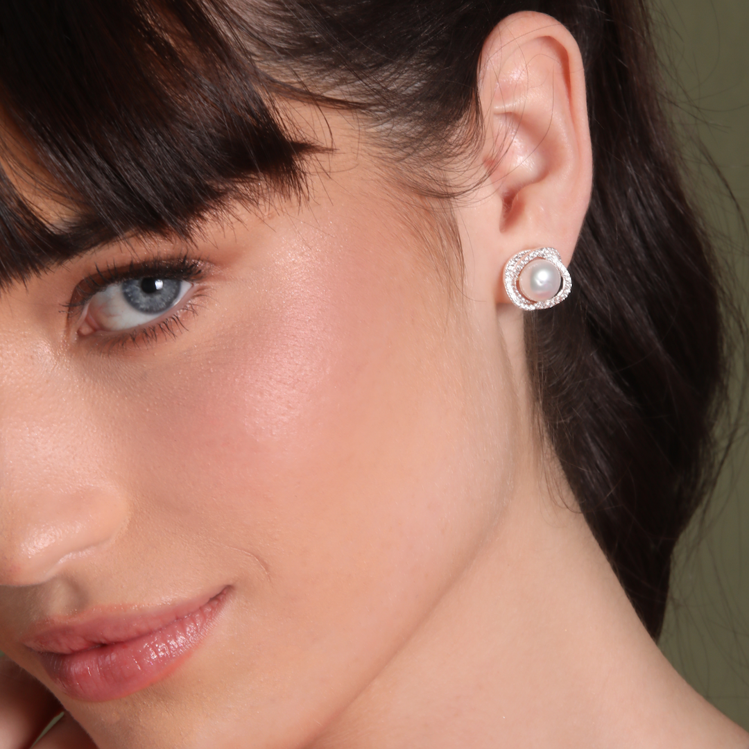 Star Pearl Earrings