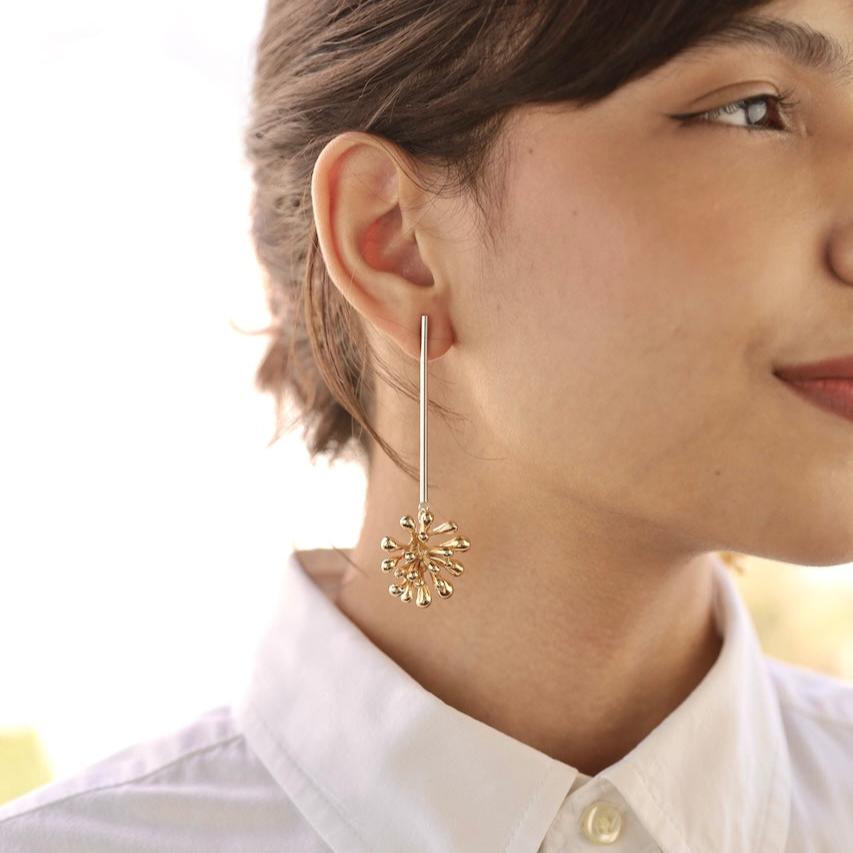 Coral Drop Earrings