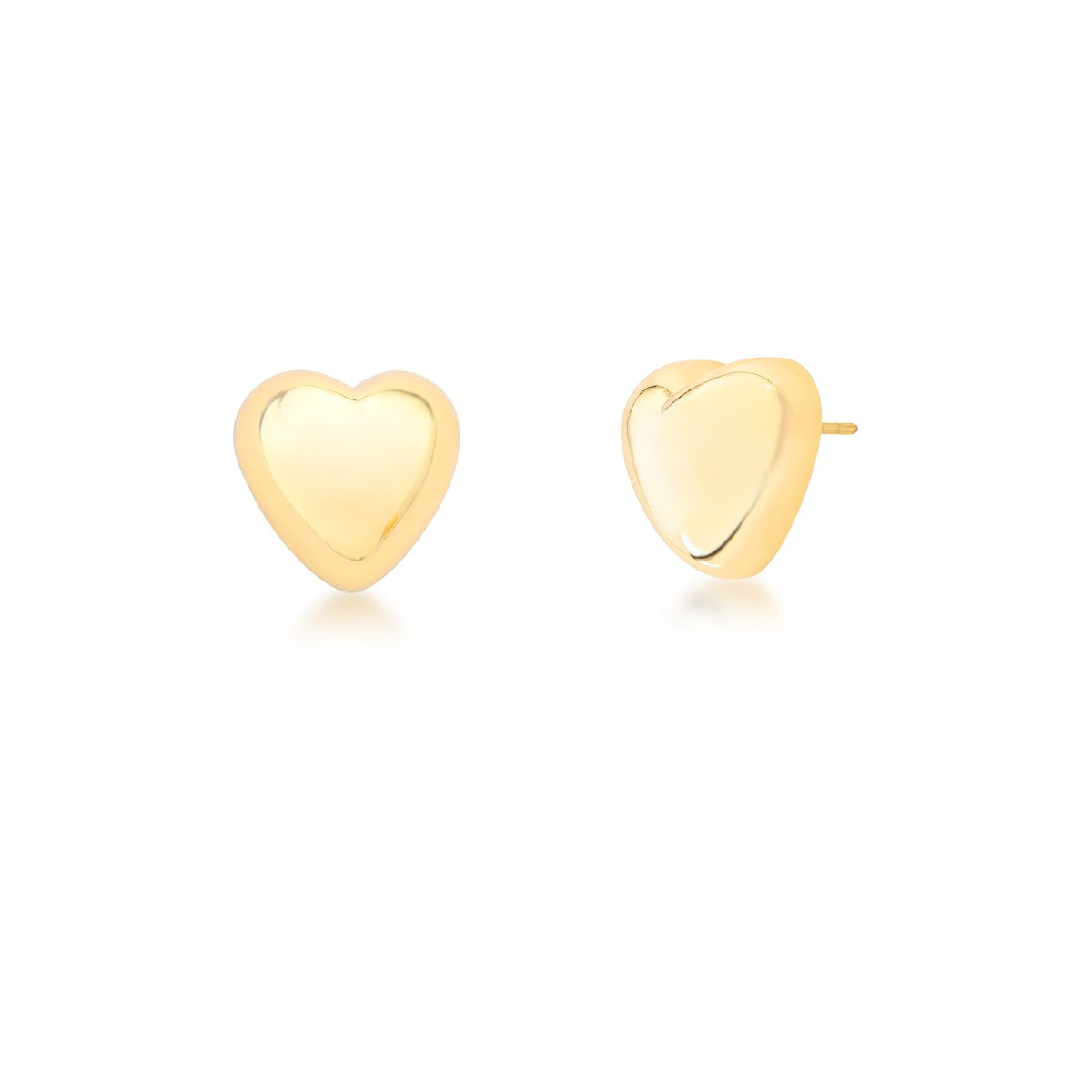Gold Love Bubble Earrings