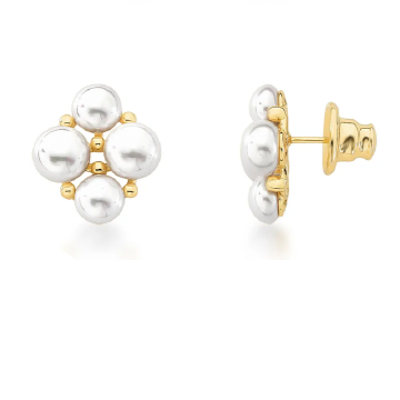 Classic 4 Pearl Earrings