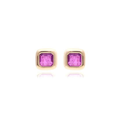 Candy Square Stud Earrings