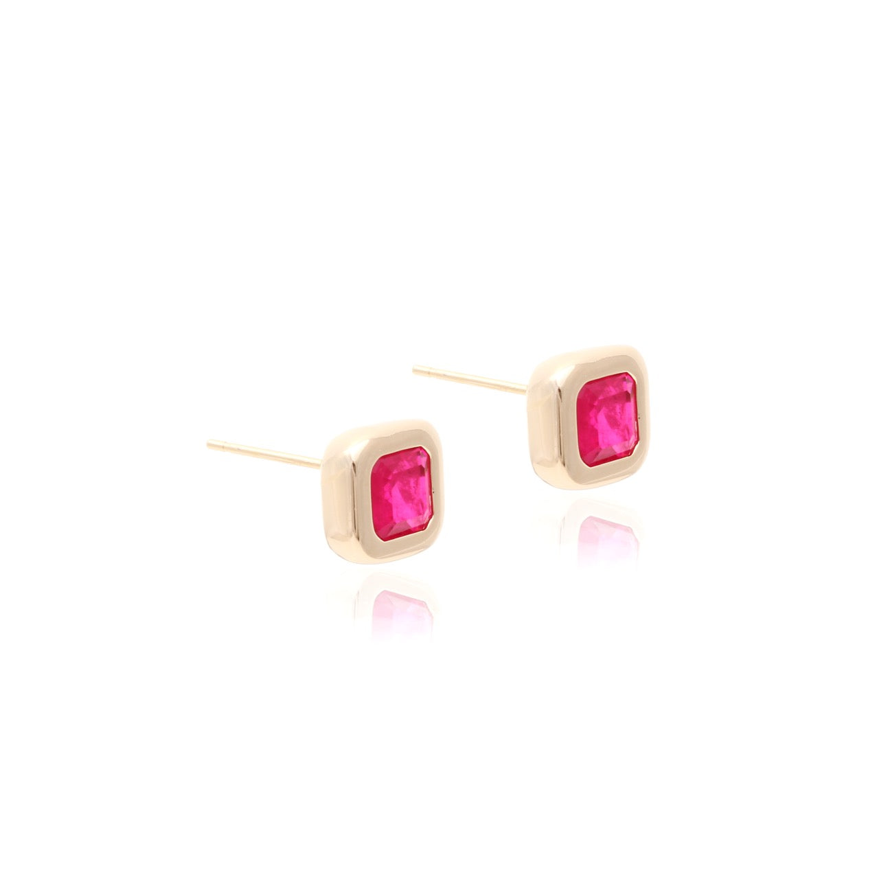 Candy Square Stud Earrings