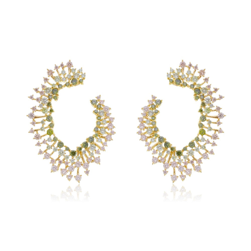 Halo Radiant Statement Earrings