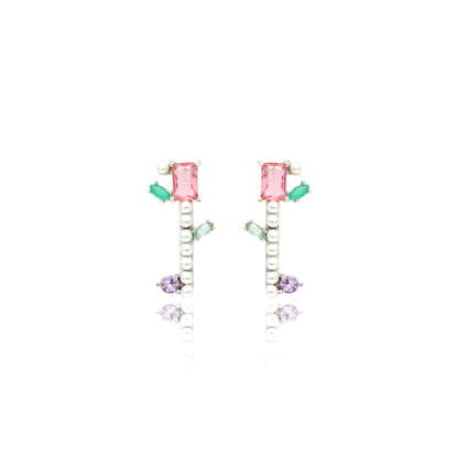 Flower Love Stud Earrings