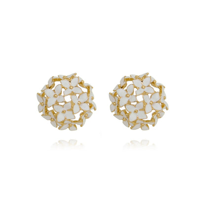 Floral Bouquet Stud Earrings