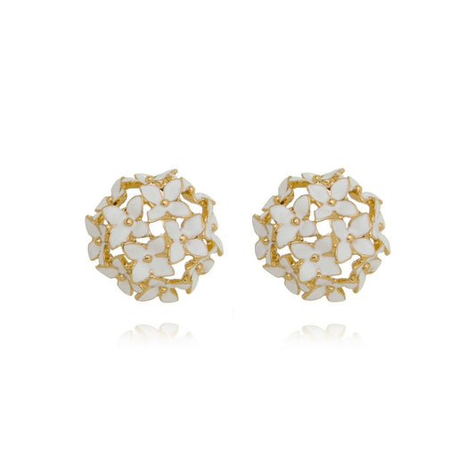 Floral Bouquet Stud Earrings