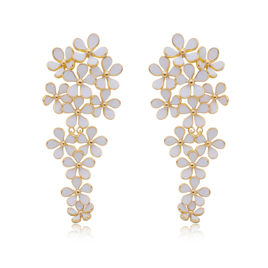 Floral Statment Earrings
