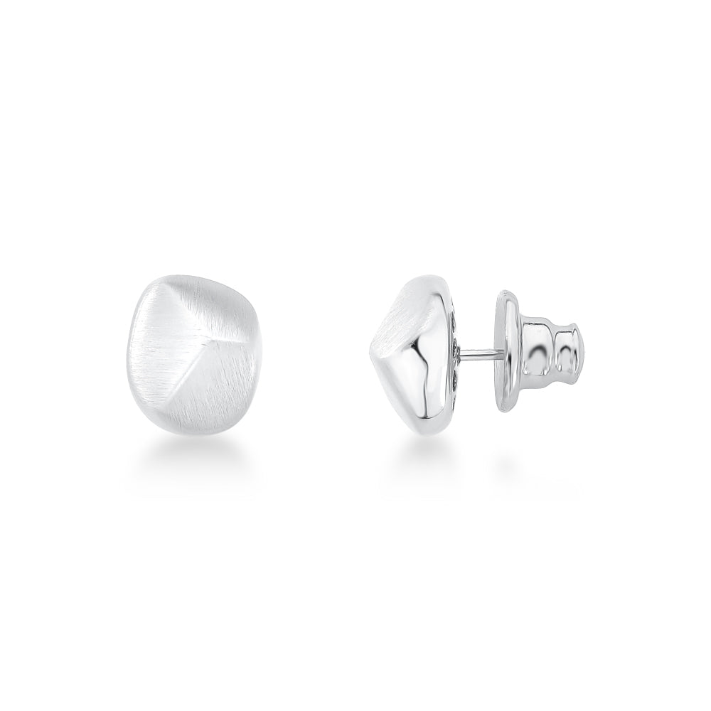 Petit Asymmetrical Stud Earrings