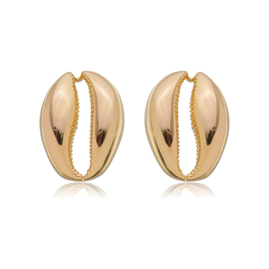 Everyday Cowrie Shells Stud Earrings