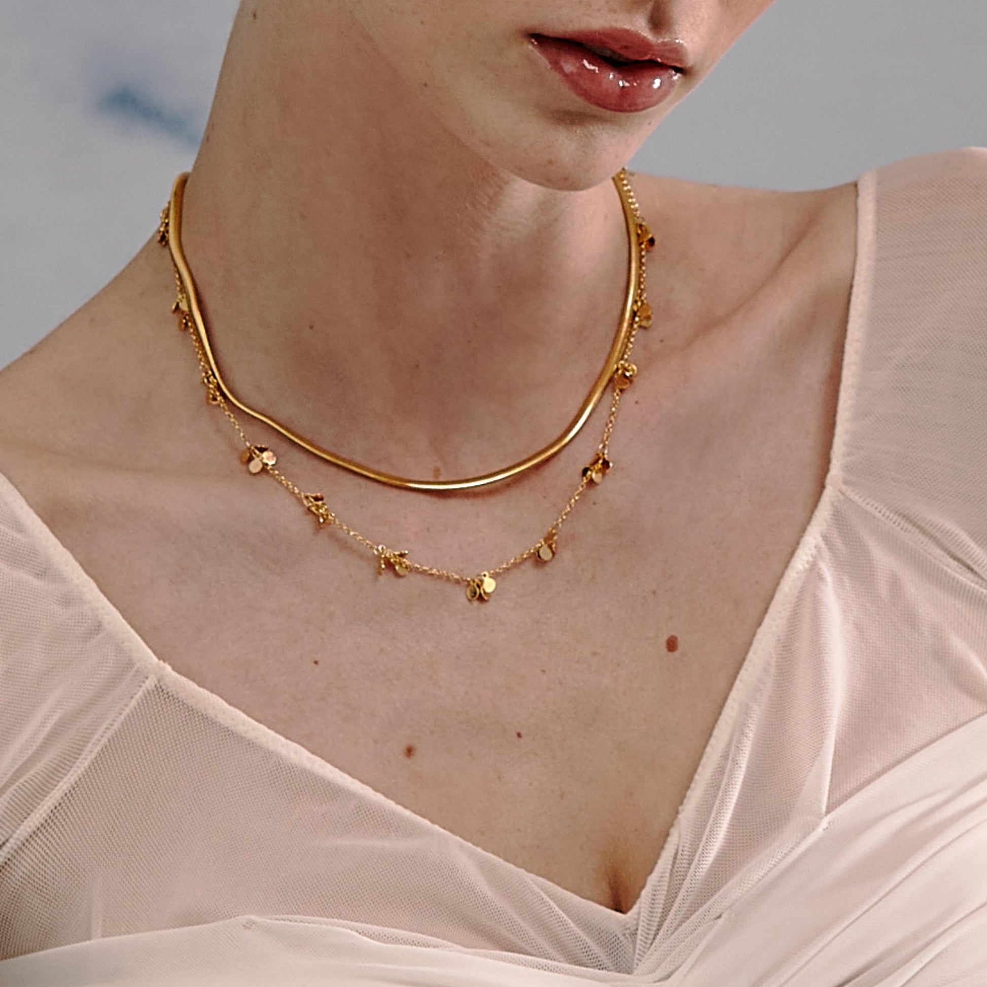 Small Coin Necklace – Zero22 - Main Image