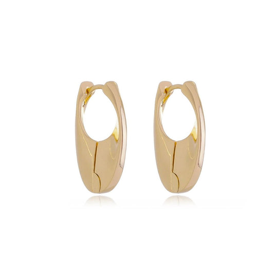 The Oval Hoop Earrings