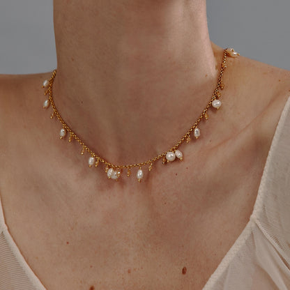 Bubble Fresh Water Pearl Necklace