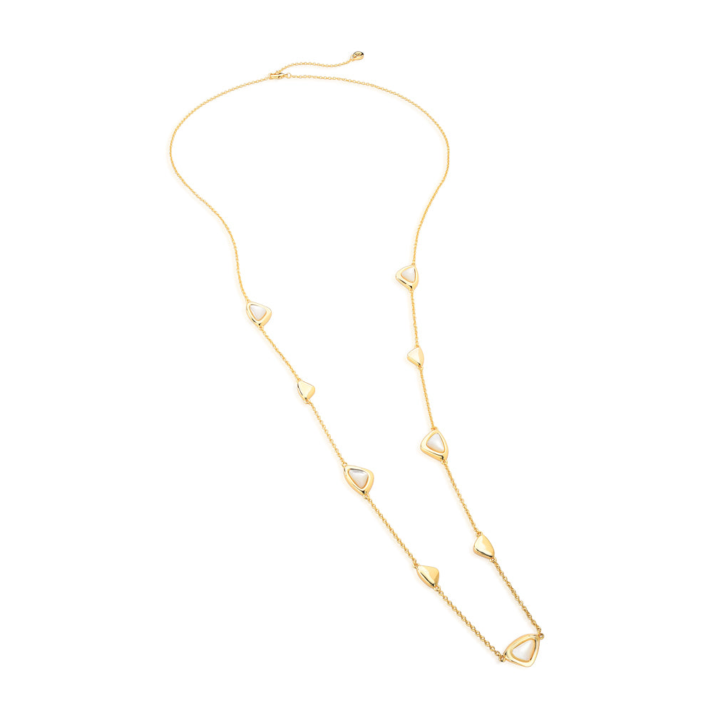 Mother of Pearl Nectar Long Necklace