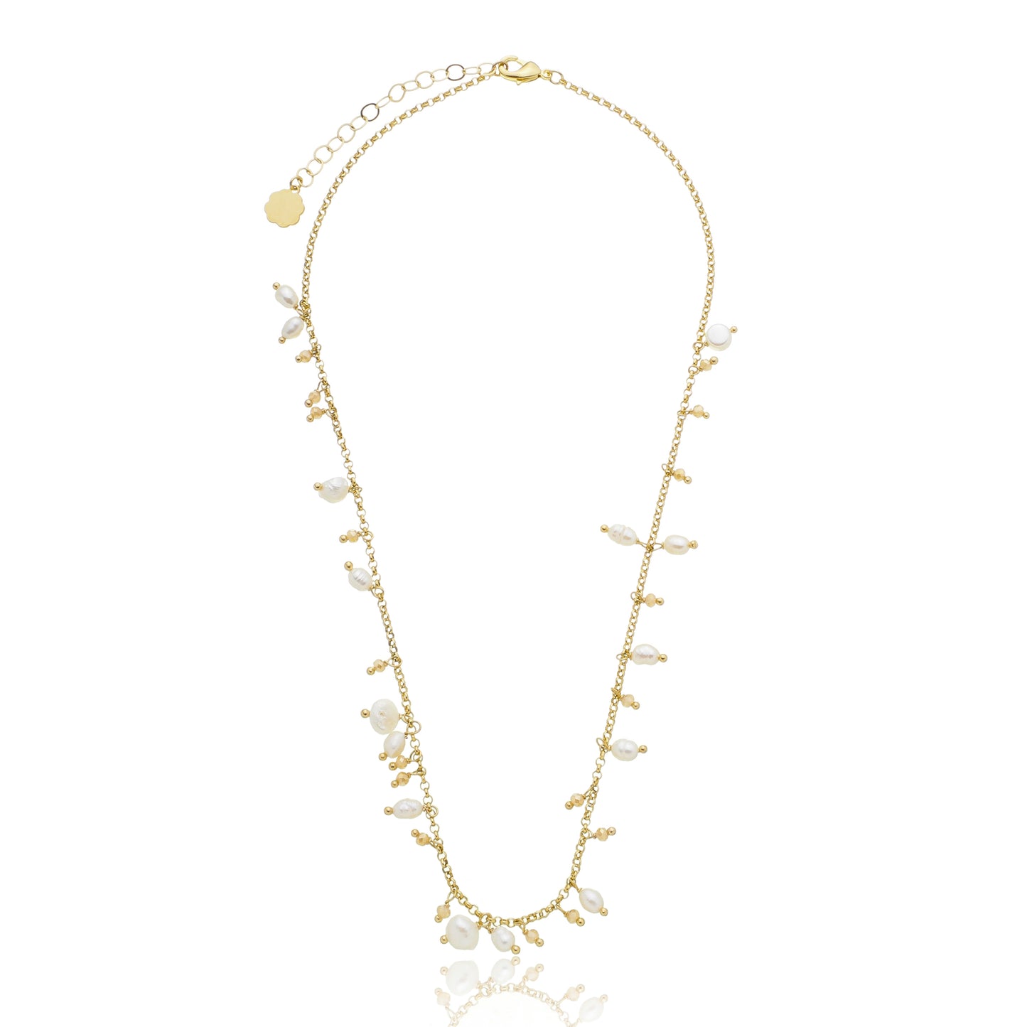 Bubble Fresh Water Pearl Necklace