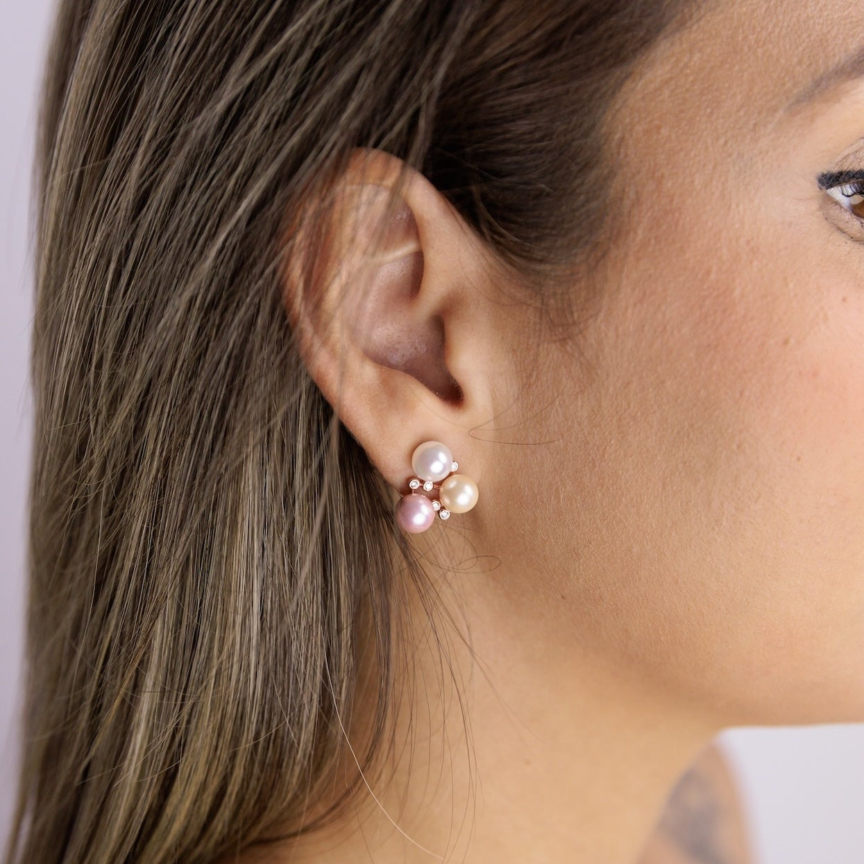 Bubble Fresh Trio Earrings