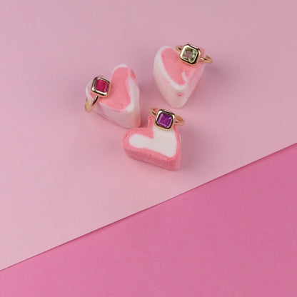 Candy Square Rings