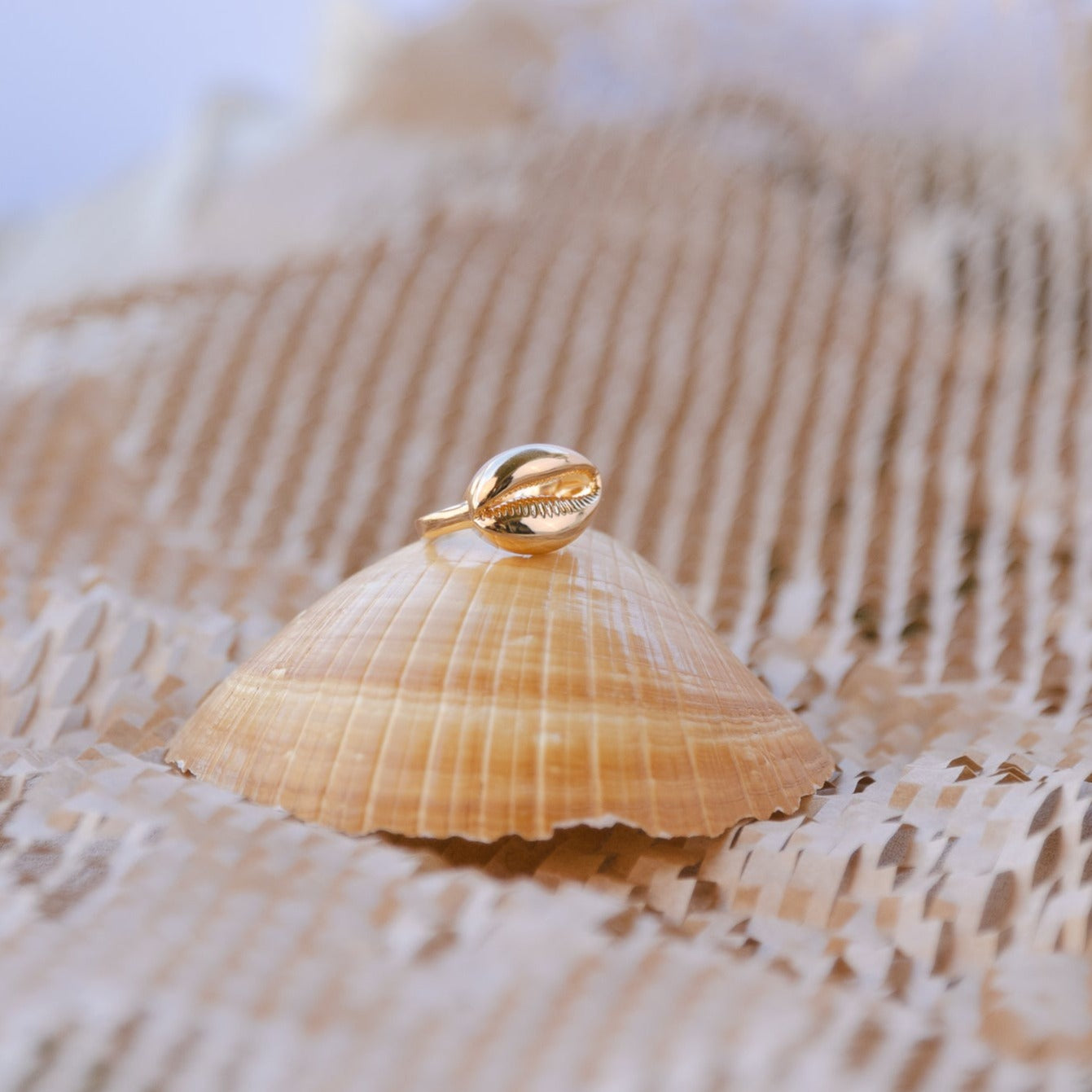 Cowrie Shells Ring