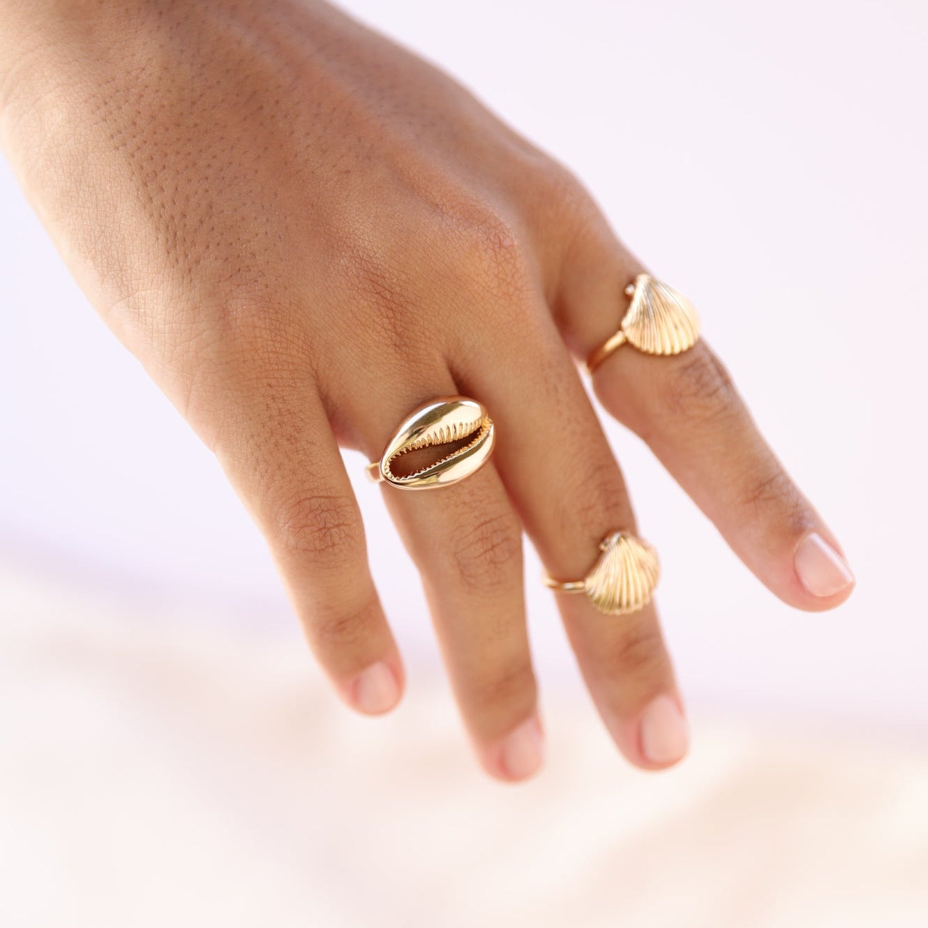 Cowrie Shells Ring