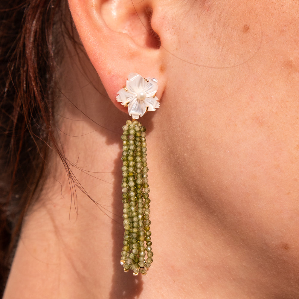 Marjorelle Gems Dangling Earrings