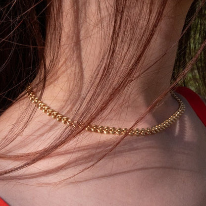 Leaf Vein Necklace